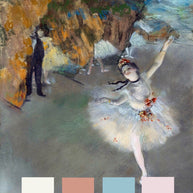 《Ballet (L'Étoile)》︱Edgar Degas
